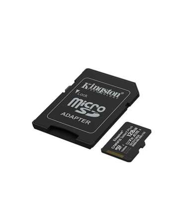 Kingston Canvas Select Plus 128 GB microSD Flash memory class Class 10, UHS-I, U1/U3, video class 10/30, A1