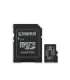Kingston Canvas Select Plus 64 GB microSD Flash memory class Class 10, UHS-I, U1/U3, video class 10/30, A1