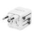 Gembird TPA-INT-01-W Universal travel power adapter, white Gembird