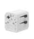 Gembird TPA-EU2A12-01-W EU to Universal travel power adapter, 12W, white Gembird