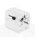 Gembird TPA-EU2A12-01-W EU to Universal travel power adapter, 12W, white Gembird