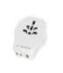Gembird TPA-1A2C20-02-W Universal travel power adapter, 20 W, white Gembird