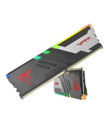 Patriot PVVR564G600C30K Viper Venom RGB DIMM Dual kit, 64 GB, DDR5, 6000MTs, CL30