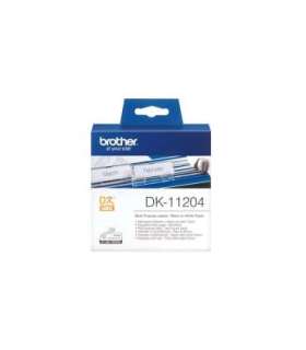 Brother DK-11204 Multi Purpose Labels White DK 17mm x 54mm