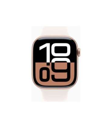Apple Watch Series 10 Smart watch GPS (satellite) Always-On Retina Waterproof Rose Gold