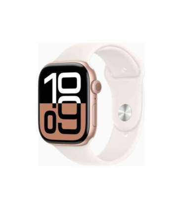 Apple Watch Series 10 Smart watch GPS (satellite) Always-On Retina Waterproof Rose Gold