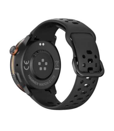 Hammer Watch 2 Lite Smart watch AMOLED 1.43" Waterproof Black