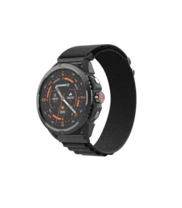 Hammer Watch 2 Smart watch GPS (satellite) AMOLED 1.5" Waterproof Black