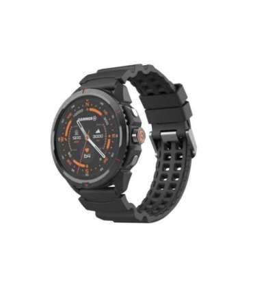 Hammer Watch 2 Smart watch GPS (satellite) AMOLED 1.5" Waterproof Black