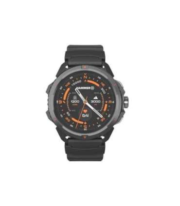 Hammer Watch 2 Smart watch GPS (satellite) AMOLED 1.5" Waterproof Black