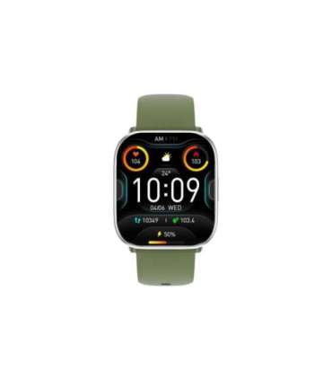 myPhone Watch Pastel Smart watch AMOLED 1.75" Waterproof Silver Green
