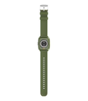 myPhone Watch Pastel Smart watch AMOLED 1.75" Waterproof Silver Green