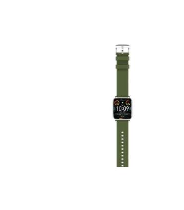 myPhone Watch Pastel Smart watch AMOLED 1.75" Waterproof Silver Green