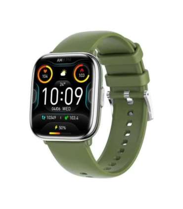 myPhone Watch Pastel Smart watch AMOLED 1.75" Waterproof Silver Green