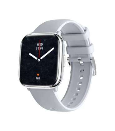 myPhone Watch Pastel Smart watch AMOLED 1.75" Waterproof Silver Grey