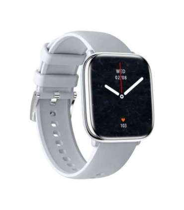 myPhone Watch Pastel Smart watch AMOLED 1.75" Waterproof Silver Grey
