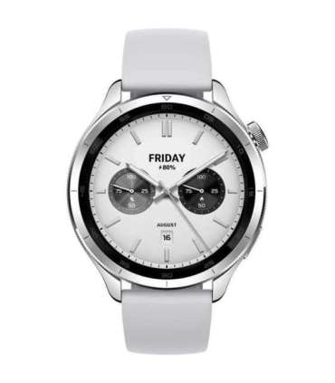 Xiaomi Watch S4 Smart watch GPS (satellite) AMOLED 1.43" Waterproof Silver