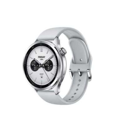 Xiaomi Watch S4 Smart watch GPS (satellite) AMOLED 1.43" Waterproof Silver