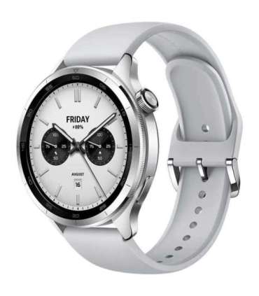 Xiaomi Watch S4 Smart watch GPS (satellite) AMOLED 1.43" Waterproof Silver