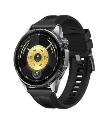 Huawei WATCH GT 6 46mm Smart watch GPS (satellite) AMOLED 1.47 inches Waterproof Black
