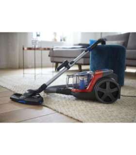 Vacuum Cleaner|PHILIPS|FC9330/09|Canister/Bagless|900 Watts|Capacity 1.5 l|Noise 76 dB|Black / Red|Weight 4.5 kg|FC9330/09