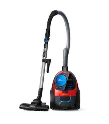 Vacuum Cleaner|PHILIPS|FC9330/09|Canister/Bagless|900 Watts|Capacity 1.5 l|Noise 76 dB|Black / Red|Weight 4.5 kg|FC9330/09