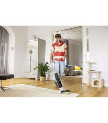 Vacuum Cleaner|KARCHER|Three-in-one floor cleaner FCV 3|Upright/Wet/dry/Cordless|White|Weight 3.8 kg|1.056-122.0