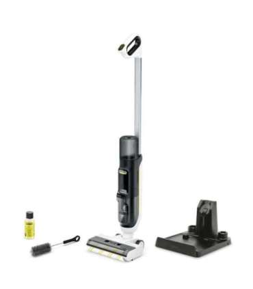 Vacuum Cleaner|KARCHER|Three-in-one floor cleaner FCV 3|Upright/Wet/dry/Cordless|White|Weight 3.8 kg|1.056-122.0