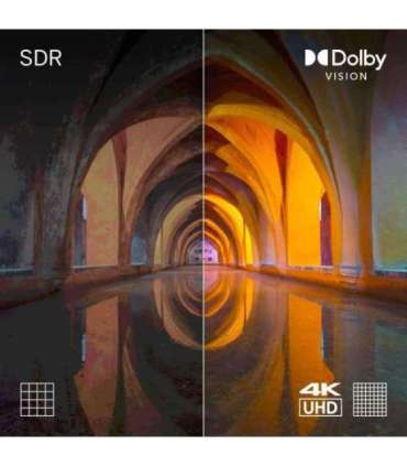 TV Set|THOMSON|43"|4K/Smart|QLED|3840x2160|Bluetooth|Google TV|43QG5C14