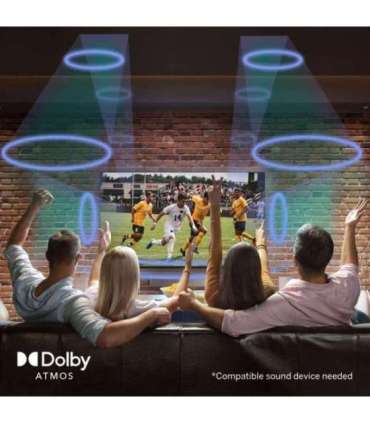 TV Set|THOMSON|43"|4K/Smart|QLED|3840x2160|Wireless LAN|Bluetooth|Google TV|Black|43QG7C14