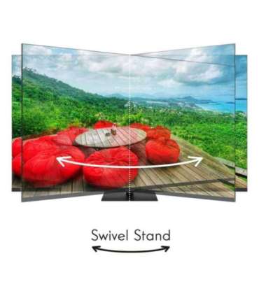 TV Set|THOMSON|55"|4K/Smart|QLED|3840x2160|Wireless LAN|Bluetooth|Google TV|Black|55QG7C14