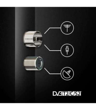 TV Set|THOMSON|65"|4K/Smart|QLED|3840x2160|Wireless LAN|Bluetooth|Google TV|Dark Grey|65QG4S14