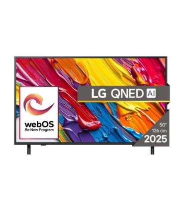 TV Set|LG|50"|4K/Smart|3840x2160|Wireless LAN|Bluetooth|webOS|Black|50QNED82A3B