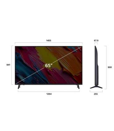 TV Set|LG|65 "|4K Ultra HD|3840 x 2160 pixels|Flat|16:9|QNED|65QNED70A6A