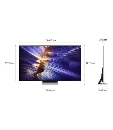 TV Set|SAMSUNG|65"|OLED/4K/Smart|3840x2160|Wireless LAN|Bluetooth|Tizen|Black|QE65S90FATXXH