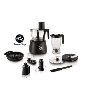 Philips Avance Collection Food processor Food procesor Bowl capacity 2.2 L 1000 W Black