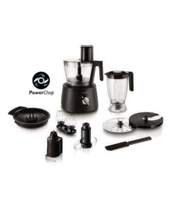 Philips Avance Collection Food processor Food procesor Bowl capacity 2.2 L 1000 W Black