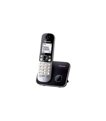 Panasonic Cordless KX-TG6811FXB Built-in display Caller ID Black Conference call Phonebook capacity 120
