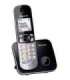 Panasonic Cordless KX-TG6811FXB Built-in display Caller ID Black Conference call Phonebook capacity 120