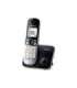 Panasonic Cordless KX-TG6811FXB Built-in display Caller ID Black Conference call Phonebook capacity 120