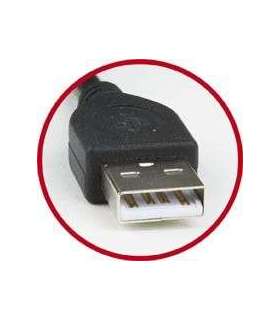 Cablexpert USB 2.0 Black * Male A plug to male Micro-B plug USB 2.0 cable* Gold-plated contacts for reliable