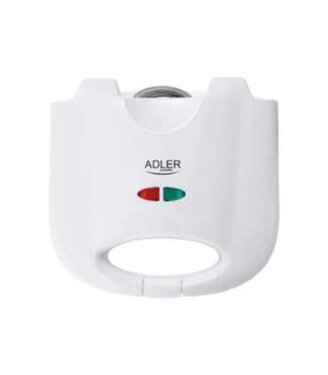 Adler Sandwich maker AD 301 750  W Number of plates 1 Number of pastry 2 White