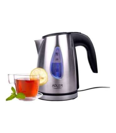 Adler Kettle AD 1203 Standard 1630 W 1 L Stainless steel 360° rotational base Stainless steel