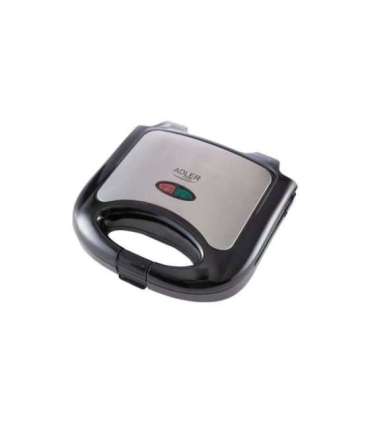 Adler Sandwich maker AD 3015 750  W Number of plates 1 Number of pastry 2 Black
