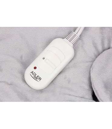 Adler Electric heating pad AD 7403 Number of heating levels 2 Number of persons 1 Washable Remote control |