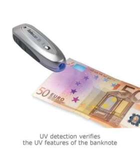 SAFESCAN 35 Grey Suitable for Banknotes, ID documents Number of detection points 3