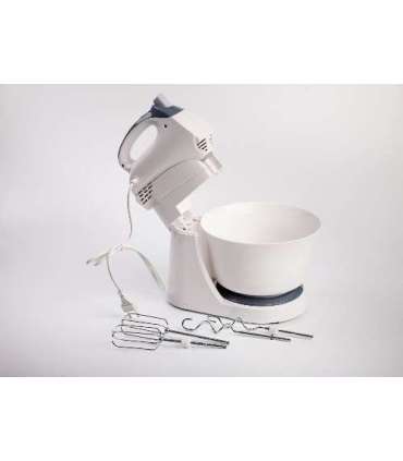 Adler Mixer AD 4202 Mixer with bowl 300 W Number of speeds 5 Turbo mode White