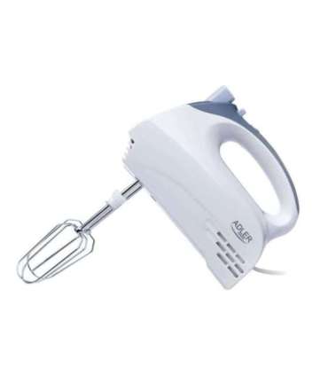 Adler Mixer AD 4202 Mixer with bowl 300 W Number of speeds 5 Turbo mode White