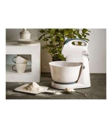 Adler Mixer AD 4202 Mixer with bowl 300 W Number of speeds 5 Turbo mode White