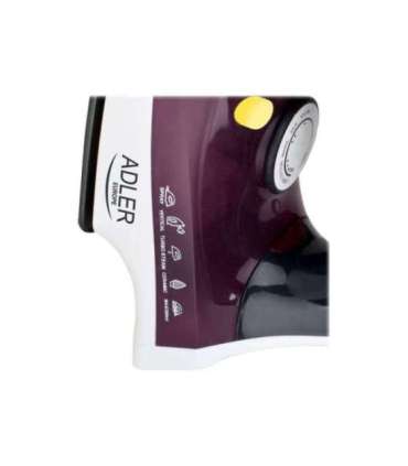 Iron Adler AD 5022 With cord 2200 W Purple/White